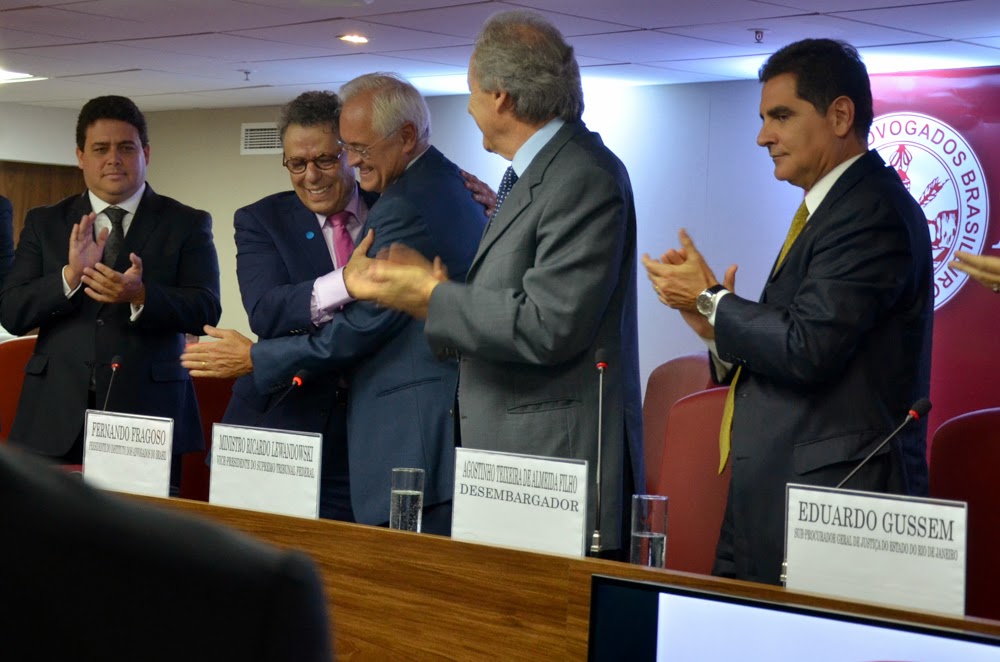 Posse da nova Diretoria do IAB (Instituto dos Advogados Brasileiros) para o Biênio 2014-16