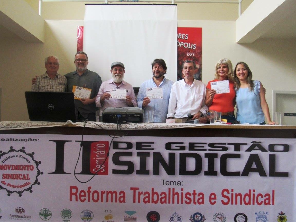 Rita Cortez palestrou dia 28 de outubro no segundo Seminário de Gestão Sindical em Petrópolis