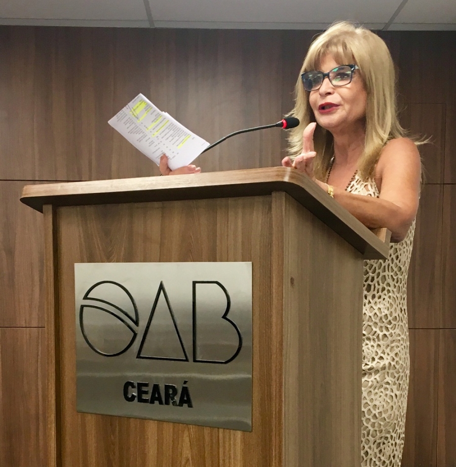 Em Fortaleza, Rita Cortez visita Instituto dos Advogados e OAB cearenses