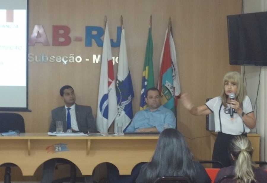Rita Cortez faz palestra sobre a criminalização da violação das prerrogativas da advocacia